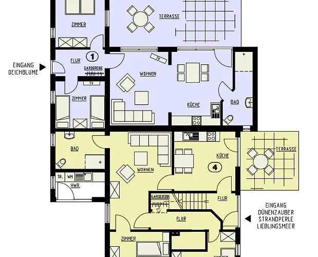 Appartement Deichblume *